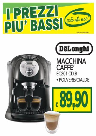 DE LONGHI MACCHINA CAFFE EC201.CD.B